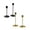 Multicolor*2, variant on 2 Pcs Iron Taper Candle Holder, Tall Candle Candlestick Holder, Taper Pillar Candle Sticks Stand Holder for Wedding, Dining Table, Party Decoration