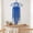 279#Blue, variant on Macrame Wall Hanging Tapestry, 35-Inch Hand-Woven Cotton Dreamcatcher for Boho Bedroom and Living Room Wall Decor