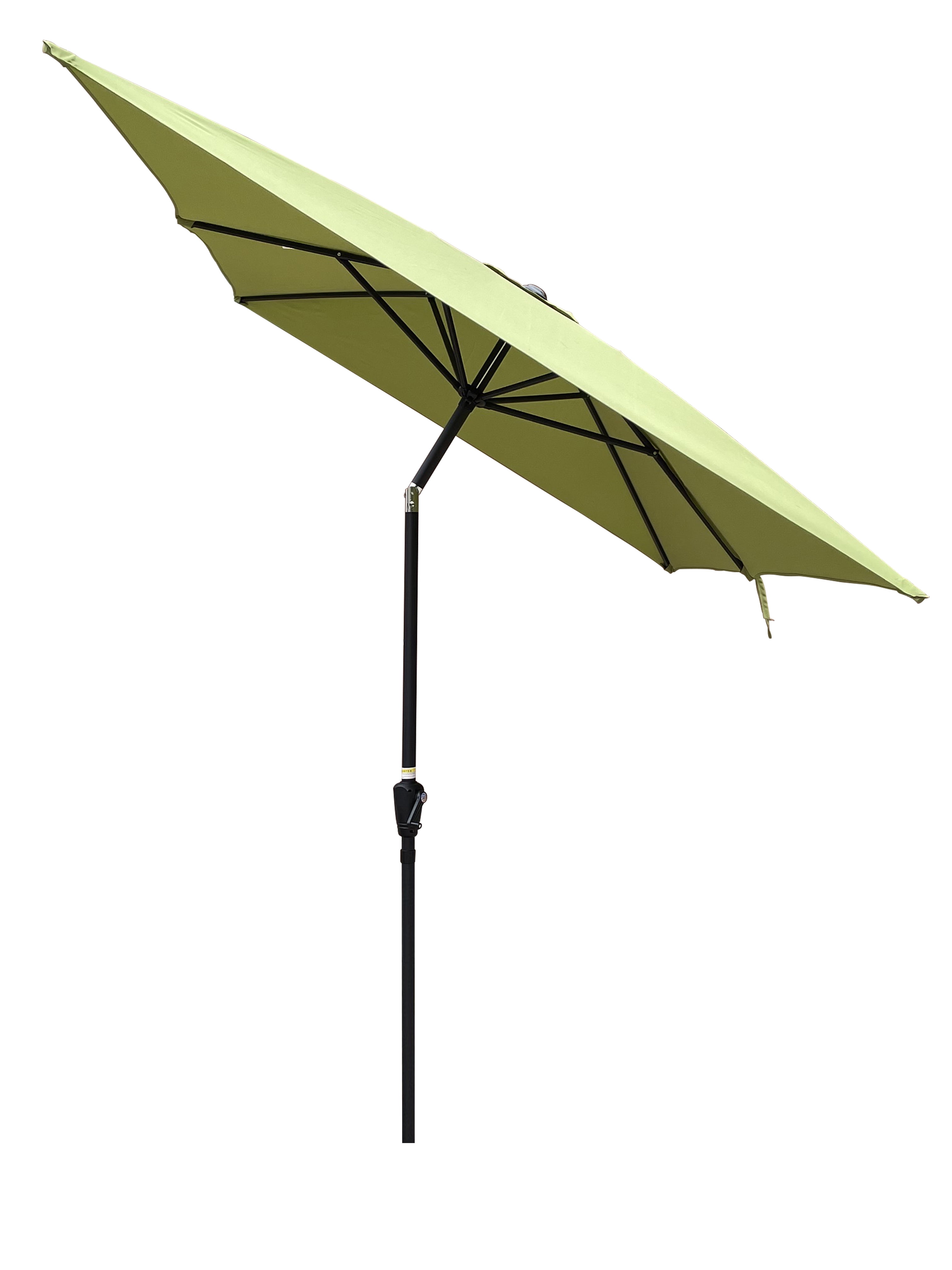 Royard Oaktree 6x9ft Patio Umbrella, Outdoor Rectangular Market Umbrella with Crank and Push Button Tilt, Outside UV Protection Sun Shade Table Umbrella for Garden Lawn Backyard Poolside, Lime green