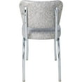 thumbnail image 3 of Richardson Seating Diner Chair with 2" Box Seat-Color:Cracked Ice Grey, 3 of 7