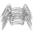 thumbnail image 2 of KAKOWELY 50 Pcs Clips de Fixation pour Serre en Acier Inoxydable avec Fil, 2.95x"X1.18"X0.05 Pouces, 2 of 5