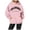 Pink, variant on Womens California Hoodie Long Sleeve Drawstring Pullover Sweatshirt with Front Pocket Streetwear Casual Sweatshirts