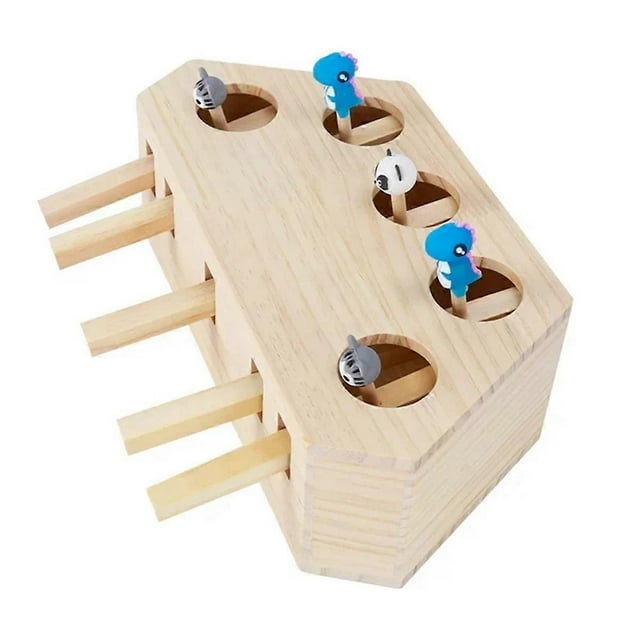 Cats Interactive Toy Chase Hunt Mouse with Scratcher Funny Cat Stick