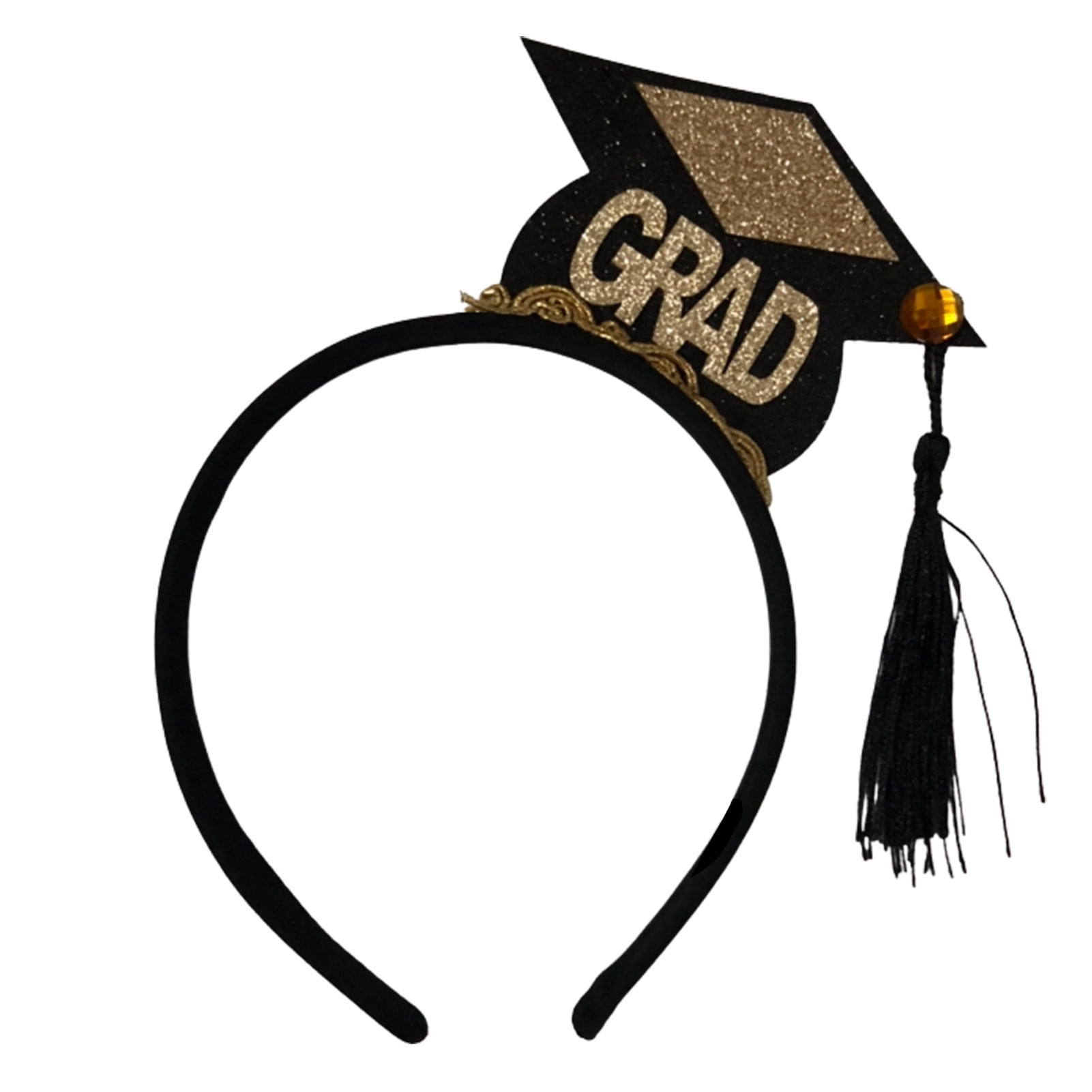 Graduation Headband Black | Hair Hoop 