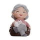 thumbnail image 3 of Bonita estatua de abuela y abuelo, figura en miniatura, adorno para tarta de abuelos., 3 of 9