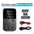 thumbnail image 2 of Alimentation Électrique DC Réglable 30V 10A LED Numérique Banc de Laboratoire Alimentation Stabilisée Régulateur de Tension Interrupteur, Facile à Utiliser, 2 of 8