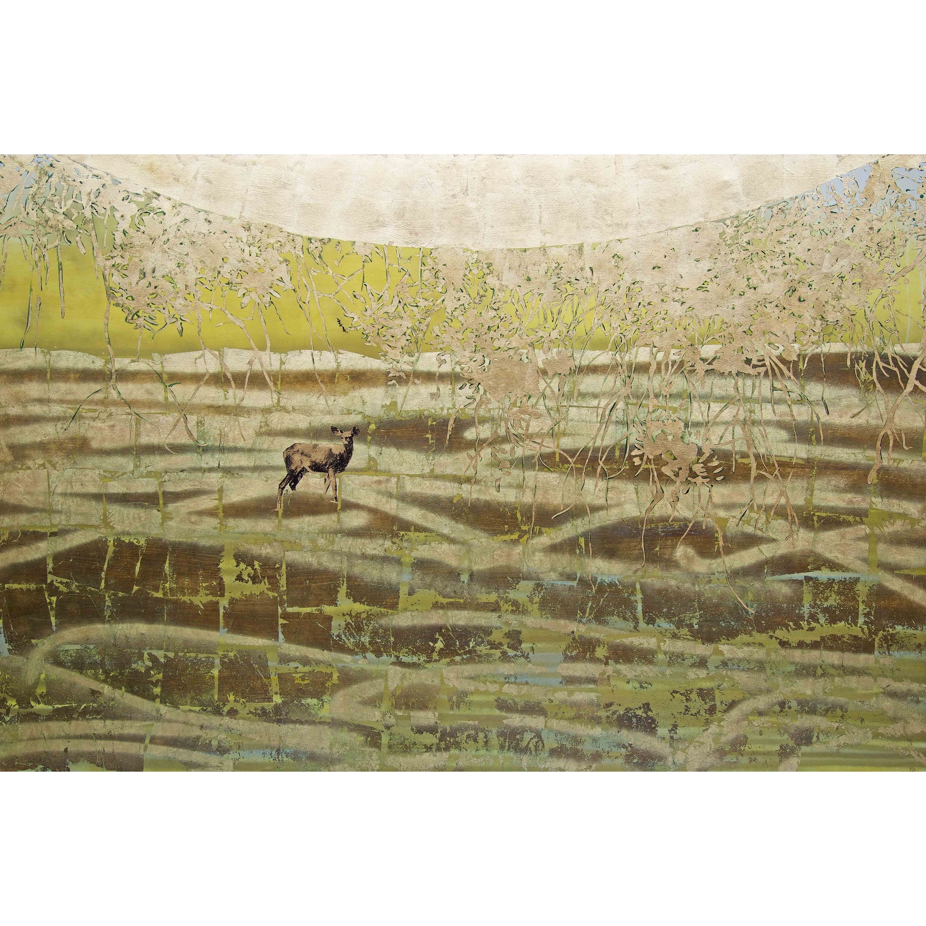 Marmont Hill "Savannah" by Tracy Silva Barbosa Painting Print on Canvas