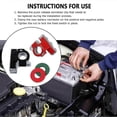 thumbnail image 5 of 12V Battery Terminal, Quick Release Battery Terminals Tightly Tight Pure Copper Battery Connector with Anti-Corrosion Pad for Cars, Trucks, Boats, Mob, 5 of 5