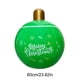 thumbnail image 2 of Bola de Navidad inflable gigante de 24 pulgadas para decoración interior y exterior de fiesta navideña, 2 of 7