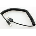 thumbnail image 3 of Coiled USB Cable w 18W Car Charger for OnePlus 9, Nord N200 5G/N100/N10 5G, Pro Phone - Type-C Charger Cord, Fast USB Port Power Adapter V5V for OnePlus 9, Nord N200 5G/N100/N10 5G, Pro, 3 of 10