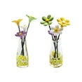thumbnail image 1 of Miangastore Miniature Dollhouse Accessories Set Glass 2Pcs 1.2X0.5X0.5In, 1 of 8