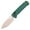 Green G10 Handle Pink Paint Spraying, variant on CJRB Hectare Pocket Folding Knife, J1935-WEBK