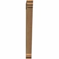 thumbnail image 5 of Ekena Millwork 3 1/2"W x 28"D x 36"H Traditional Traditional Smooth Bracket, Western Red Cedar, 5 of 13
