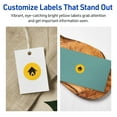 thumbnail image 4 of Avery Printable Round Labels, Bright Yellow, 0.75" Diameter, 3,200ct, 4 of 11