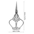 thumbnail image 2 of DIY Sewing Scissors Embroidery Vintage Classical Needle Art Work Craft CollectionGray Silver, 2 of 4