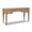 Brown, variant on Dauphin 55" 3-Drawer Wood Executive Desk Grey Cashmere Rubber Wood & Veneer