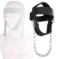 thumbnail image 1 of Ethern Entraînement Physique Harnais de Cou Sangle de Menton Réglable Musculation Exercice Constructeur Nylon, 1 of 9