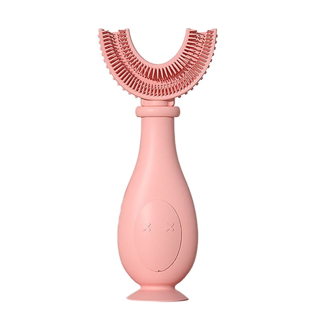 Children’S U Shape Toothbrush For 360° Thorough Cleansing Applicable Age 0 Of 12 Years Old, Manual Toothbrush