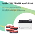 thumbnail image 4 of AAZTECH 4-Pack Compatible Toner Cartridge for Canon 118 imageClass LBP7660CDN LBP7200CDN MF8350CDN MF8380CDW MF8580CDW MF726CDW MF729CD Printer （Black,Cyan,Magenta,Yellow）, 4 of 11