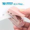 thumbnail image 4 of 3 PCS Single Hole Puncher, Mini Hole Punch with 6 Sheet Capacity, for ID Cards, Chipboard, Art Project, Crafts Easy Punching,Multicolor, 4 of 9