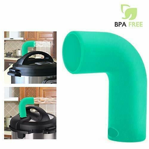 Steam Release Diverter for Instant Pot Accessories, Fits Instant Pot 3, 5, 6, 8 Qt Duo and Smart Series Made By Food Grade Silicone-Mint