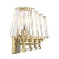 thumbnail image 5 of Warm Brass Four Light Bathroom Vanity from the Garnet Collection, 5 of 5