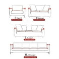 thumbnail image 5 of Solid Color Elastic Sofa Covers For Living Room Spandex Sectional Corner Sofa Slipcovers Couch Chair Cover, 5 of 7
