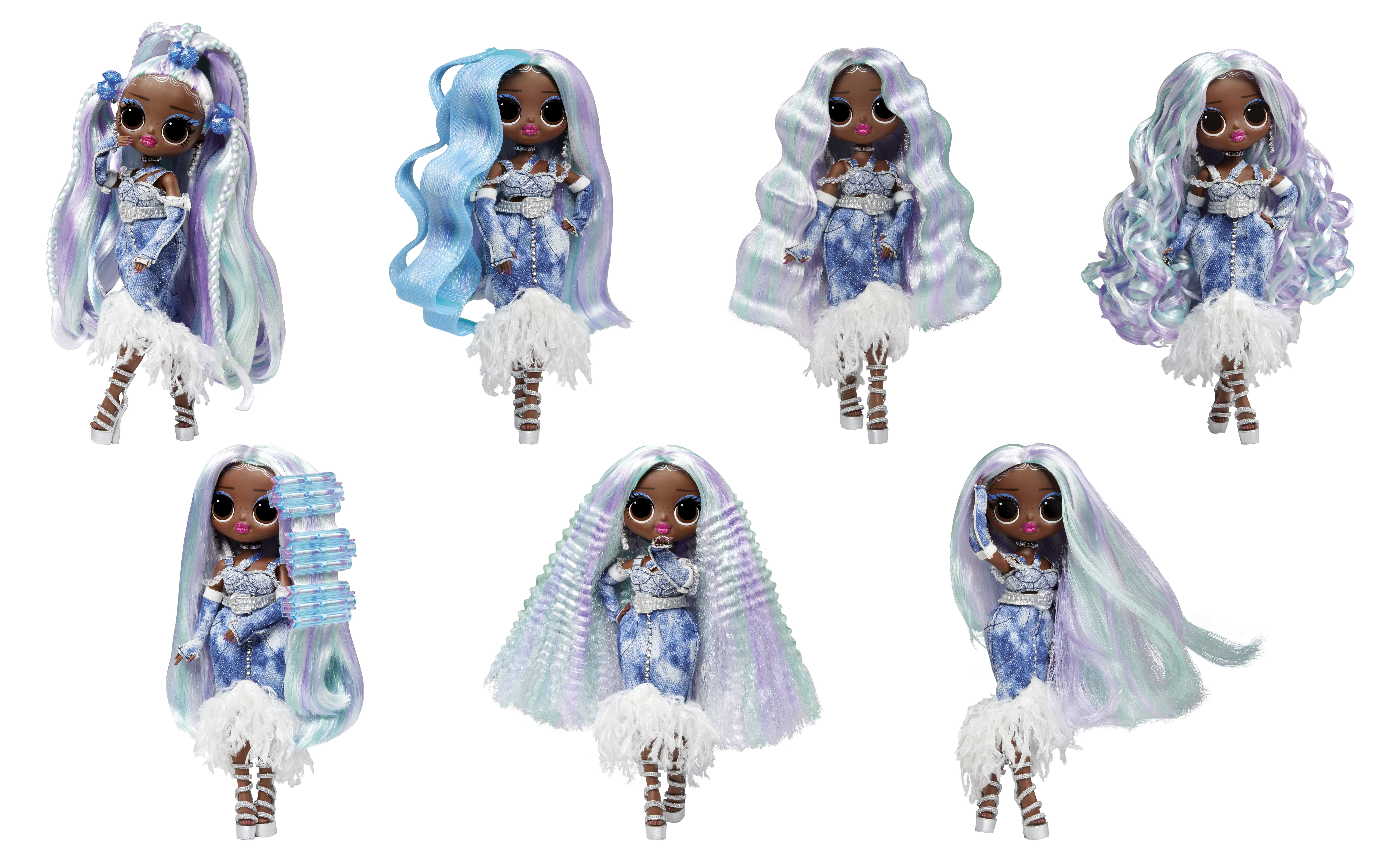 LOL Surprise OMG Fashion Show Hair Edition Lady Braids 10 Inch Fashion Doll, Ages 4 & up