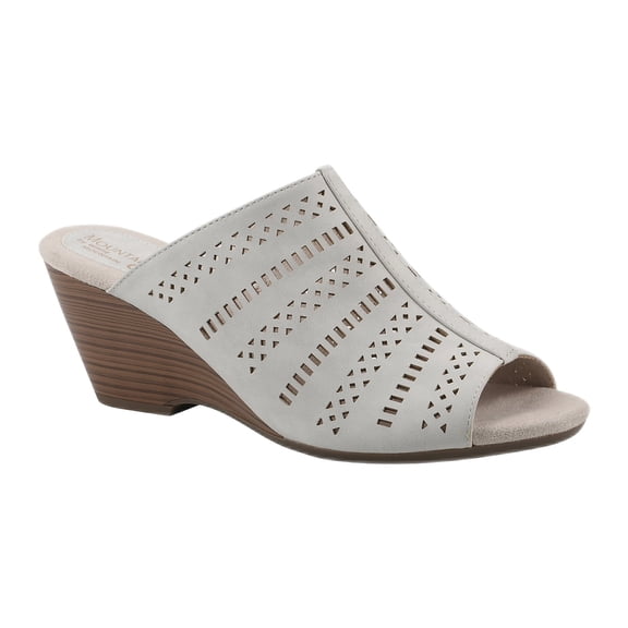 Mountain Sole Women's Wedge Slip-On Sandal