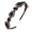 A, variant on OJJCXA Headbands for Women Silky Braid Decor African Boho Stretch Turban Headwrap Comfortable Wavy Headbands Multicolor One Size