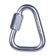 thumbnail image 3 of Mosquetón Sunnimix 60kn 316 Triángulo Tornillo de Bloqueo Escalada 10mm Acero Inoxidable, 3 of 6