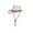 Grayish white, variant on PULLIMORE Linen Western Cowboy Hat Men Women, Breathable Wide Brim Sun Hat Strap