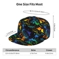 thumbnail image 4 of Kdxio Retro Truck Print Snapback Hat for Men Women,Adjustable Baseball Cap, 4 of 7