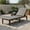 Brown, variant on YYAo Chaise Lounge Chair Outdoor, Outdoor Chaise Lounge,Outdoor Chaise Lounger Chair with Waterproof Rattan Textured PP Surface and 330 lbs Capacity-Brown