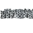 thumbnail image 3 of Paw Print Cotton Curtain Sleeve Topper Window Treatment, 3 of 4