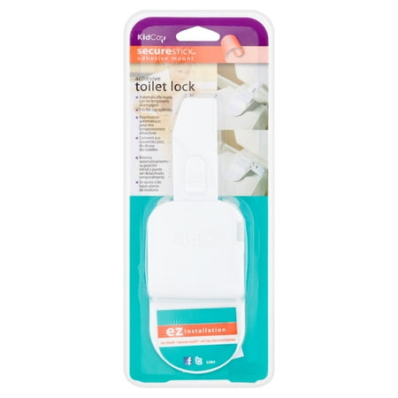 Toilet Lock - KidCo Adhesive Toilet Lock
