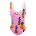 thumbnail image 2 of Aayomet Plus Size Swimsuits for Women Tummy Control Vintage Bathing Suits,Pink M, 2 of 3