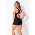 thumbnail image 6 of Sociala Womens Athletic One Piece Bathing Suit Boyleg Competitive Swimsuit, 6 of 7