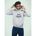 thumbnail image 2 of Buon Ferragosto Noir Hoodie Men -Image by Shutterstock, Male XX-Large, 2 of 4