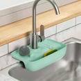 thumbnail image 3 of Faucet Splash Guard, Faucet Water Catcher Mat, Longer Sink Mat for Kitchen, Bathroom, 3 of 7