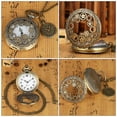 thumbnail image 2 of SWETRACE Vintage Hanging Pocket Watch With Classic Roman Dial Retro Decorative For And Collectors, 2 of 8
