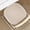 Beige#626, variant on Breathable Linen Car Seat Cushion Half Pack Mesh Seat Cover for Comfortable Driving and Air Flow