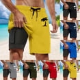 thumbnail image 5 of Kcolen Men's Swim Trunks 9 Inch,2 in 1 Swimsuit Swim Shorts Quick Dry Board Short Beach Bathing Swimming Swimwear with Pockets, 5 of 5