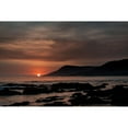thumbnail image 3 of Mossholder, Tim 14x11 Black Modern Framed Museum Art Print Titled - Orange Sunset, 3 of 5