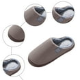 thumbnail image 5 of Dakaela Plush Slippers for Women Men Memory Foam Bedroom House Shoes Indoor Outdoor Non Slip Fuzzy Slides Coffee 10, 5 of 6