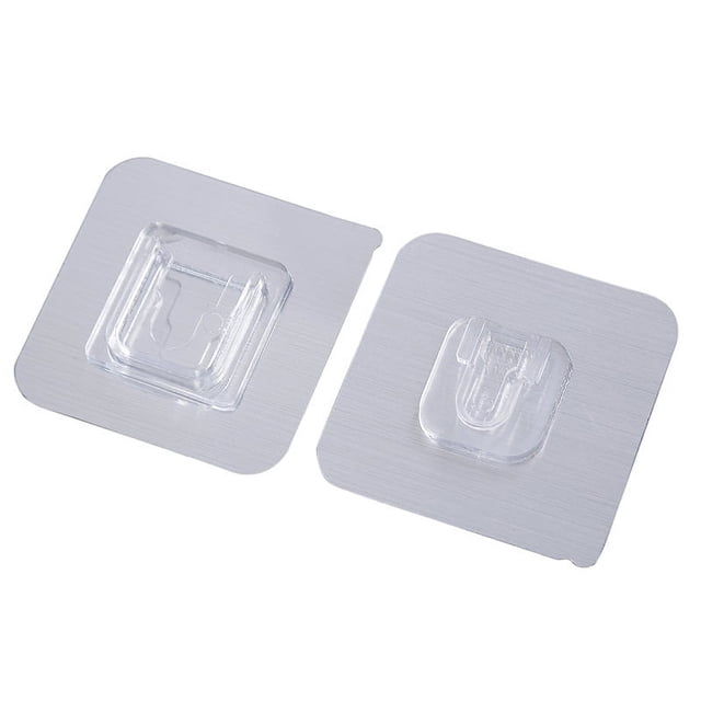 Firefly hope Ganchos adhesivos impermeables para baño y cocina, multifuncionales, sin perforaciones, que no dejan marcas, para colgar en la pared, para madre e hijo (20 unidades)