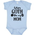 thumbnail image 3 of Inktastic Future Goth Like My Mom with Skulls Boys or Girls Baby Bodysuit, 3 of 5