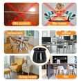 32pcs Silicone Chair Leg Protectors, Antiscratch Caps for Hardwood