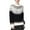 Black, variant on Vintage Christmas Sweaters for Women 2025 Long Sleeve Crewneck Fair Isle Knitted Xmas Pullover Sweater Jumper Tops