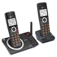thumbnail image 2 of AT&T 2-Handset Expandable DECT 6.0 Cordless Home Phone with Large Display, Big Buttons, Answering Machine, Smart Call Blocker, Long Range, Caller ID,, 2 of 13